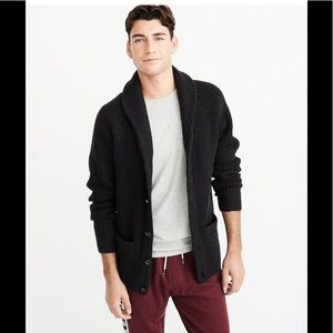 Abercrombie & Fitch Black Cardigan.